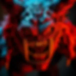 A frightening monster with sharp teeth and a menacing expression representing people's least favorite types of monsters