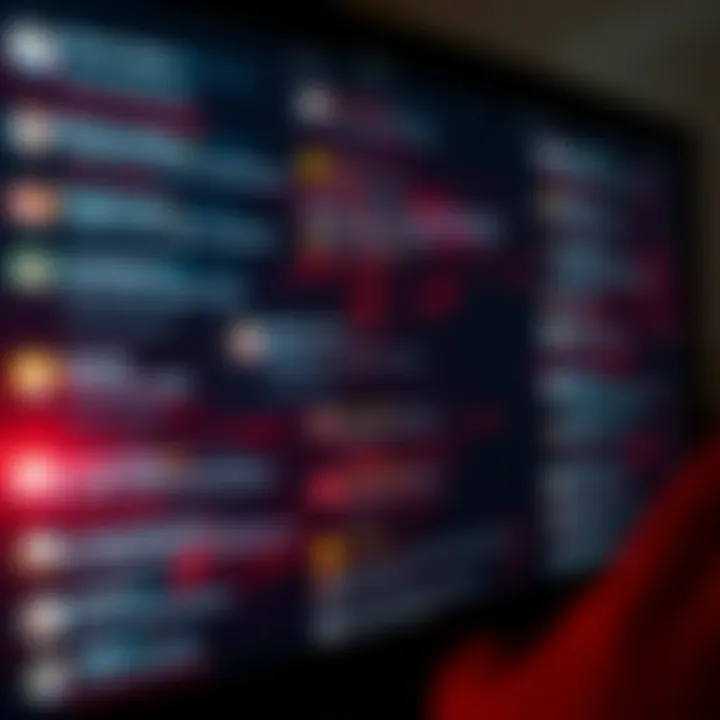 A screen filled with angry comments and threats over a DLSS video, highlighting the intense backlash online.