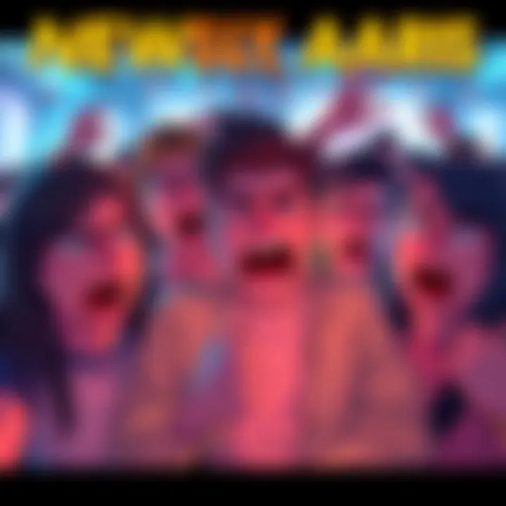 Group of fans expressing anger about Aris flushing the Pragmata demo, with frustrated faces and animated gestures.