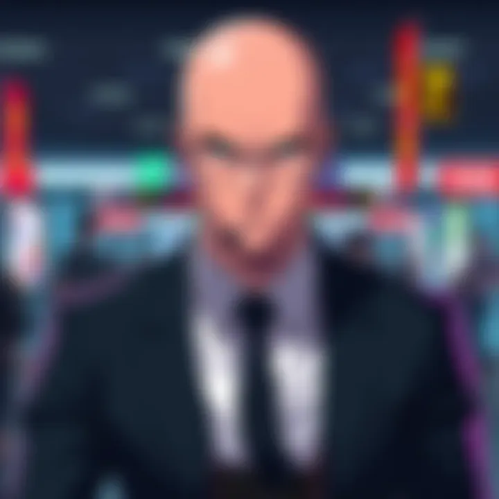 A colorful illustration of Agent 47 in anime style, featuring his signature suit and bald head with a modern twist.