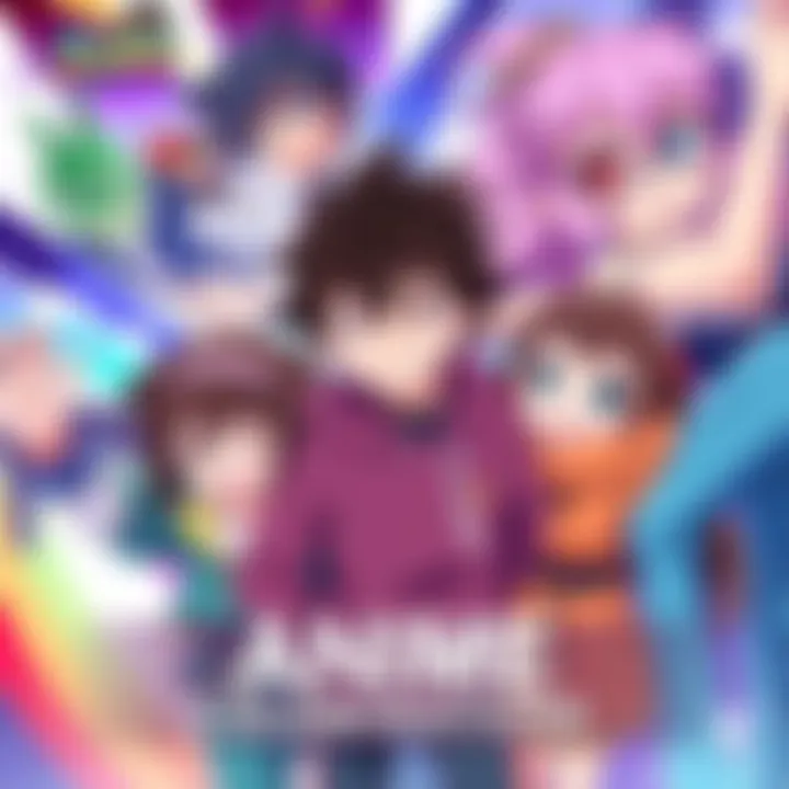 Various anime characters from different franchises come together in creative collaborations for fans to enjoy