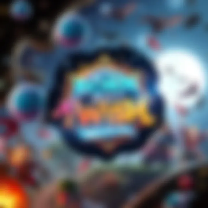 Colorful graphic announcing the upcoming DLC for Born from a Wish with game elements in the background