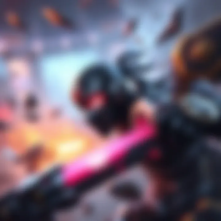 Anran Flank Hero in Action Anran, a flank hero character, faces challenges in a gaming environment, showing low damage output and struggles in combat against other players.