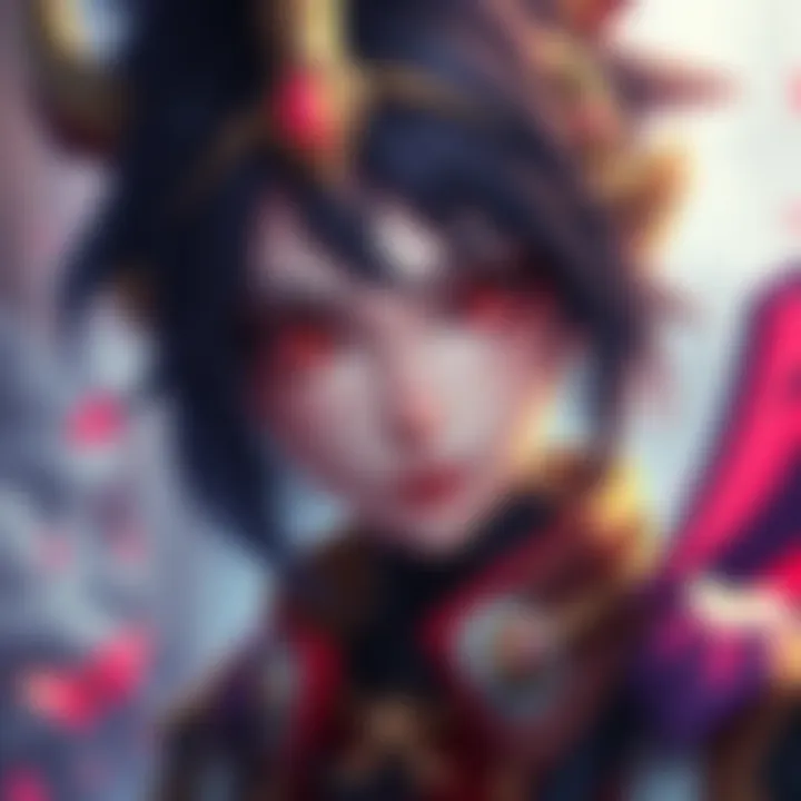 A new look for Anran, showcasing unique features and visual changes that excite fans, with vibrant colors and a dynamic pose.