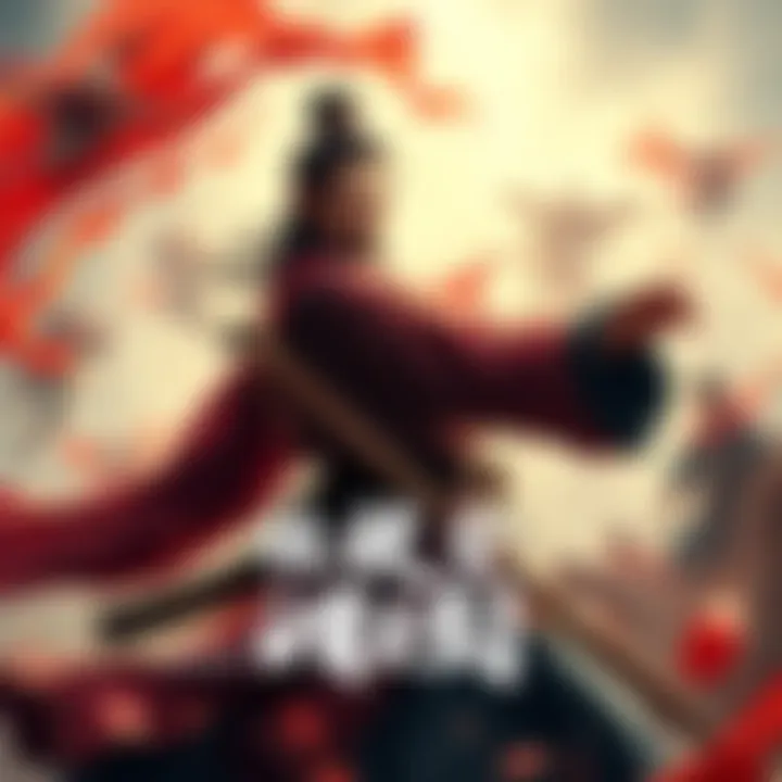 Anti-Romance of the Three Kingdoms Cover Art Cover art depicting Liu Bei in a dynamic pose, with various scenes from the reimagined narrative in the background.