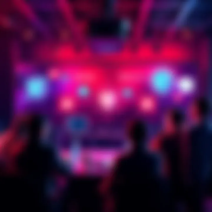 Antivirus Software Discussion A community forum discussion about antivirus software with multiple icons representing different antivirus brands like Bitdefender and Malwarebytes.