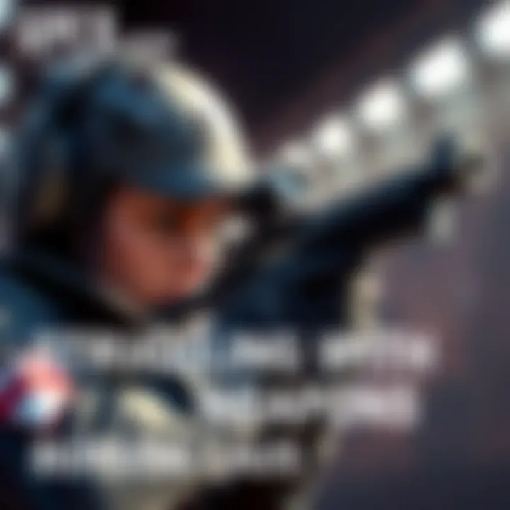 Player aiming with burst weapon Apex Legends player focusing on accuracy while using a burst weapon, showcasing determination and skill with the Nemesis or Rampage.