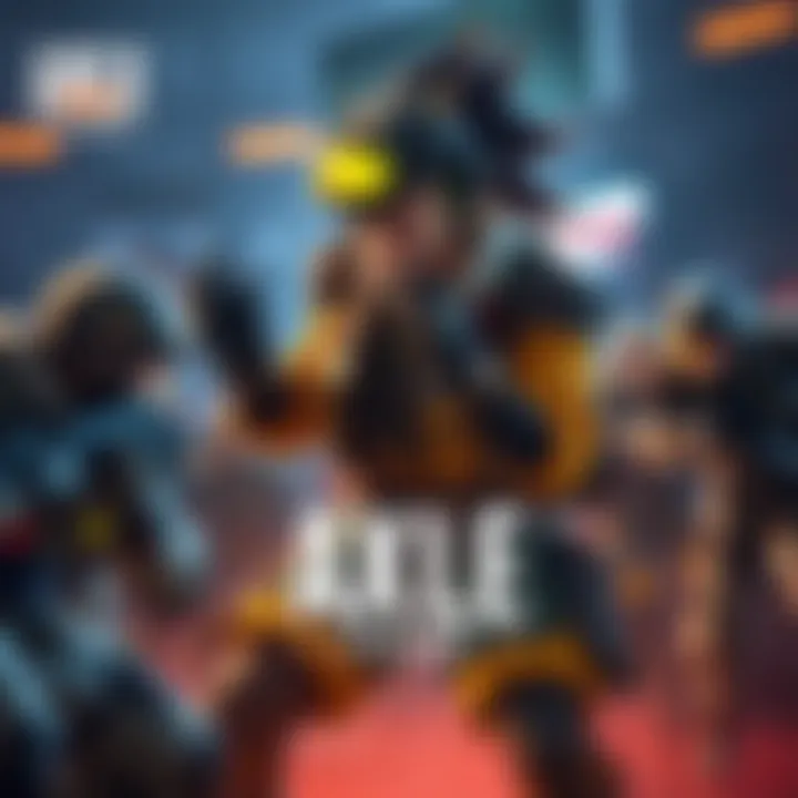 Apex Legends character Axle showcasing her abilities in a competitive match, surrounded by frustrated players