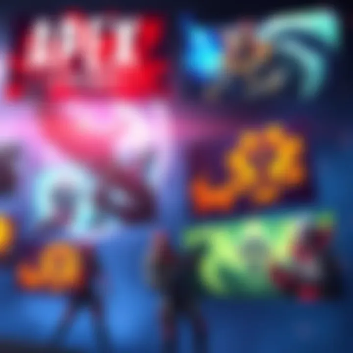 Apex Legends Banner Preview Display of various Apex Legends banner styles for players to preview their options easily