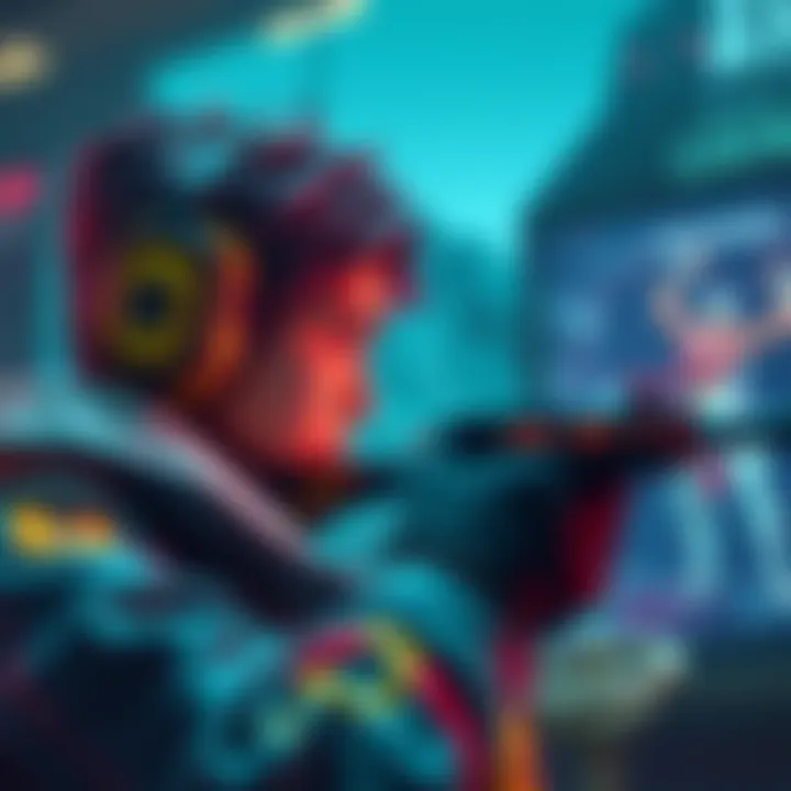 A player focused on the game screen in Apex Legends, showcasing their effort to improve and reach Diamond rank.