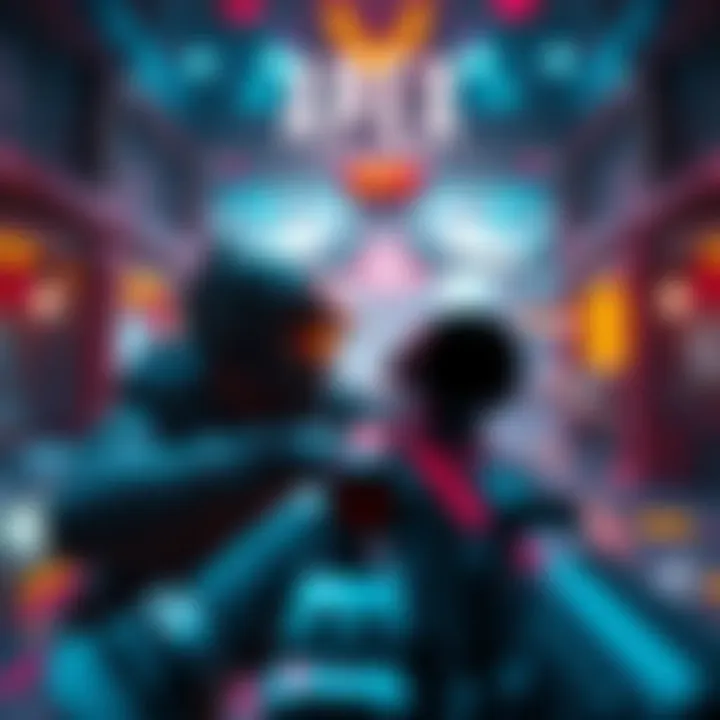 Apex Legends gameplay on a console showing blurry visuals and input lag issues, with a player struggling to aim.