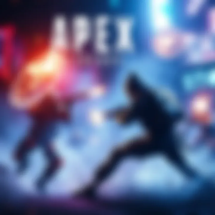 Apex Legends Fight Force Event Unleashed Dramatic scene from the Apex Legends Fight Force event showcasing intense battle action.