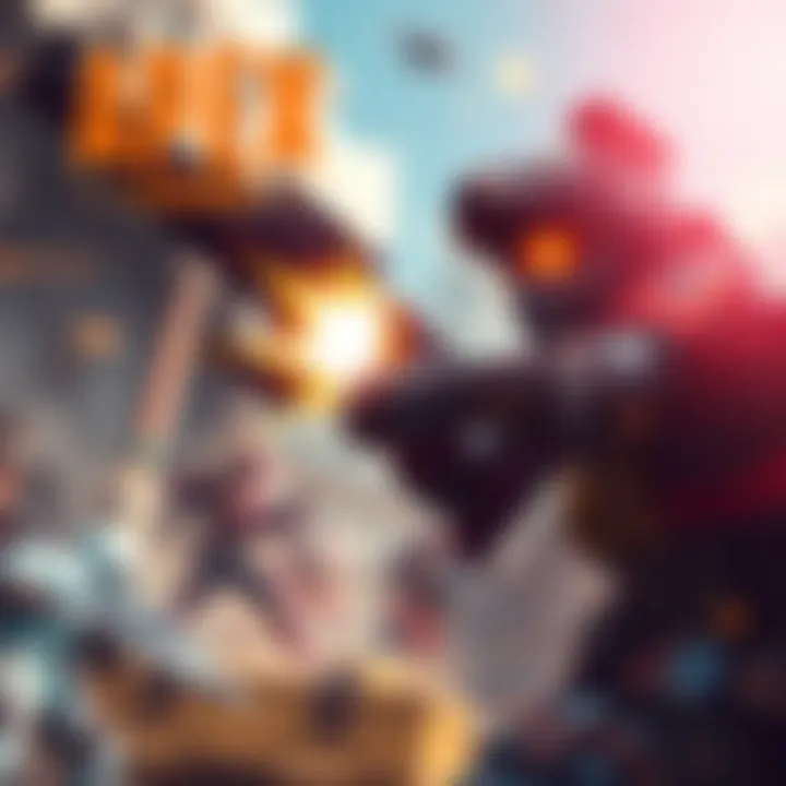 A player engaging in a battle in Apex Legends, showcasing character skills and strategy in an intense match.