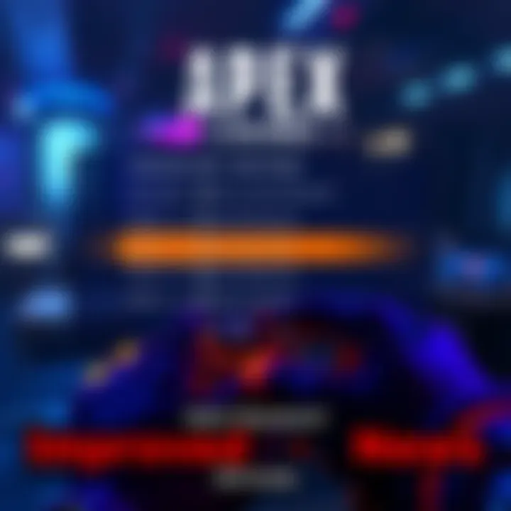 Apex Legends game interface showing customizable keybind options for reload and movement