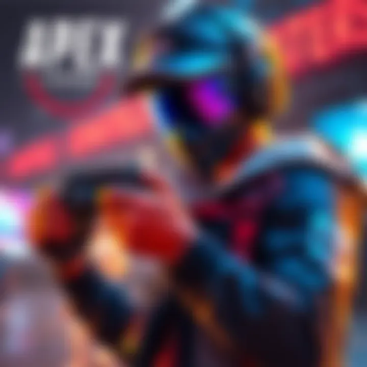 Apex Legends pro player holding a specialized controller with RC filters, showing smooth gameplay and enhanced aim assist.