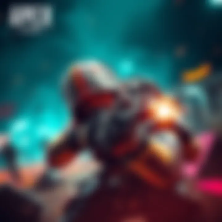 Apex Legends Ranked Gameplay Apex Legends character aiming with a weapon in a competitive ranked match, showcasing focus and determination.