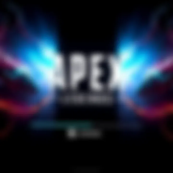 Apex Legends Logo Apex Legends logo displayed on a Steam loading screen, indicating loading issues.