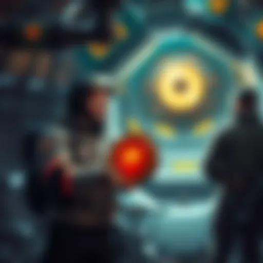 Player showing Aphelion BP discovery A player holding the Aphelion BP with a grateful smile, next to a friendly raider at an airshaft extract in a gaming environment.