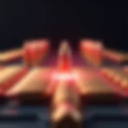 A close-up of Aphelion bullets showing their strength after withstanding 1120 shots during a durability test