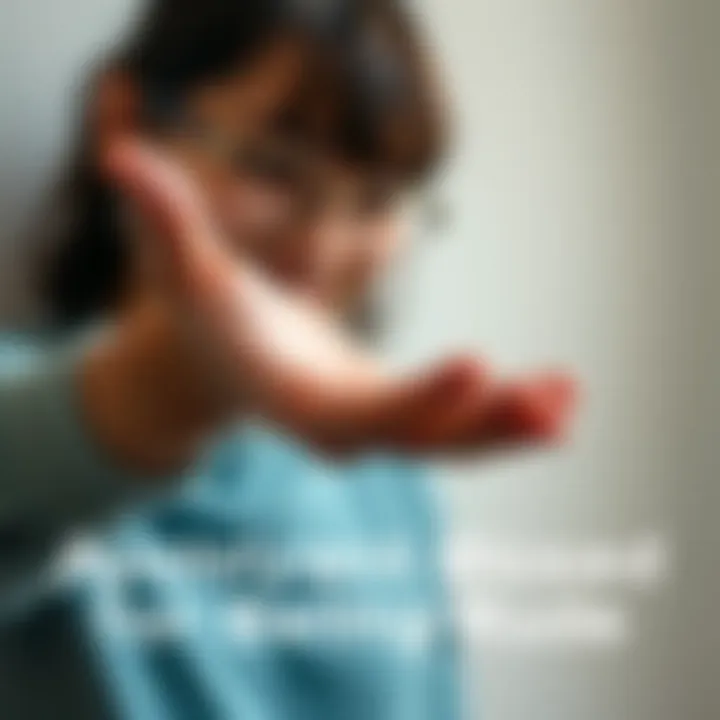 A person extending a hand for an apology, smiling to convey sincerity and warmth, with a soft background representing connection and compassion.