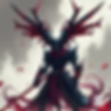 Aragami Character The Hannibal A stylized illustration of The Hannibal, a fierce and creative Aragami character with intricate details and a dramatic pose, showcasing its unique traits and personality.