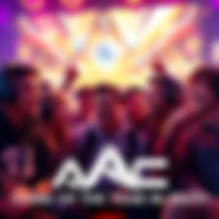 Group of players eagerly discussing the new game ARC, showcasing their enthusiasm and anticipation for the 2025 Game of the Year Award