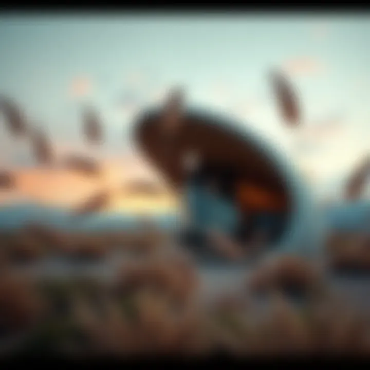 ARC Tumbleweed Mimic Concept A design inspired by tumbleweeds, showcasing natural forms combined with functional elements in a sustainable setting.