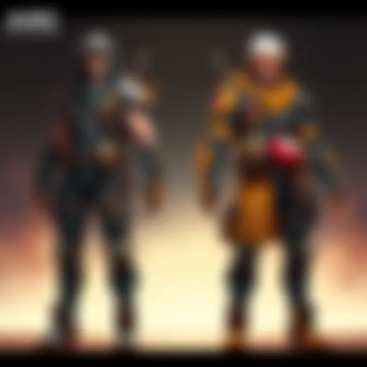 Creative outfit designs featuring retro-futurist armor and survival gear from Arc Raiders