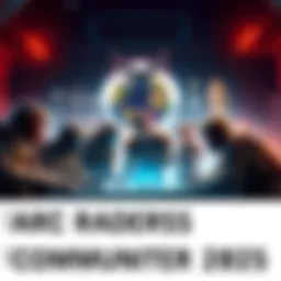 ARC Raiders Community Update A group of players strategizing in an ARC Raiders game setting, discussing PvE and PvP content.