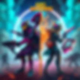 A visual representation of the Arc Raiders game development process, showcasing a split image of the original PvE design and the new direction with vibrant graphics and elements being rebuilt.