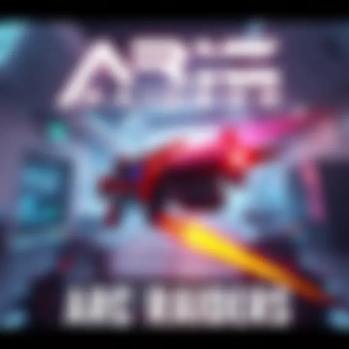 Graphic showing new features and items from Arc Raiders, including futuristic weapons and gadgets