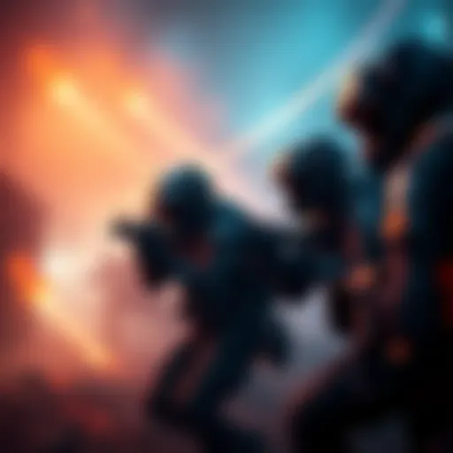 A group of players working together in ARC Raiders, showing teamwork in an extraction scenario.