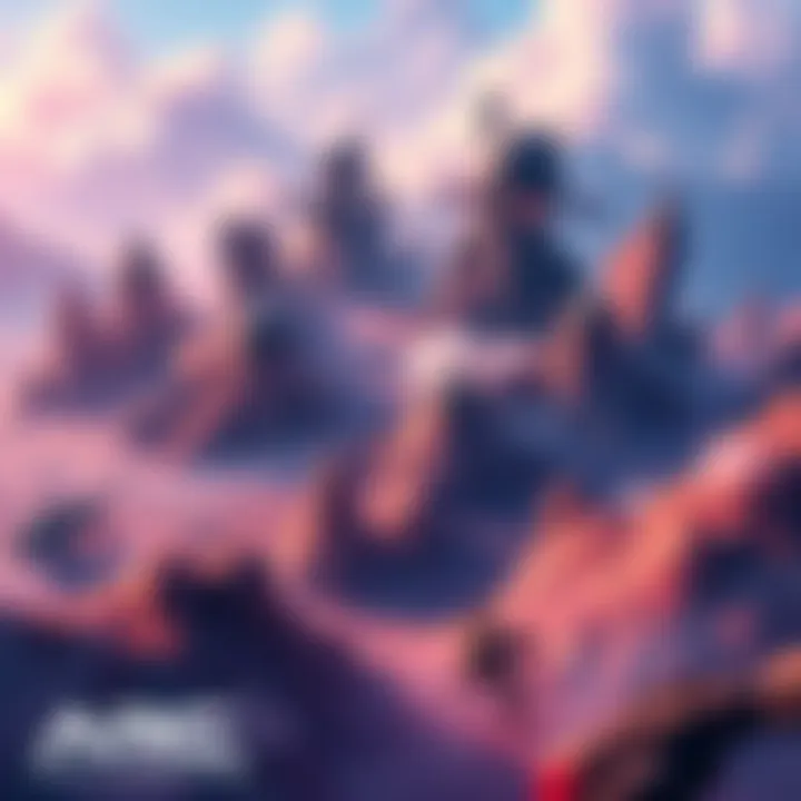 Illustration showing the new fourth map in ARC Raiders, featuring varied terrain and structures, alongside potential bosses and gameplay elements.