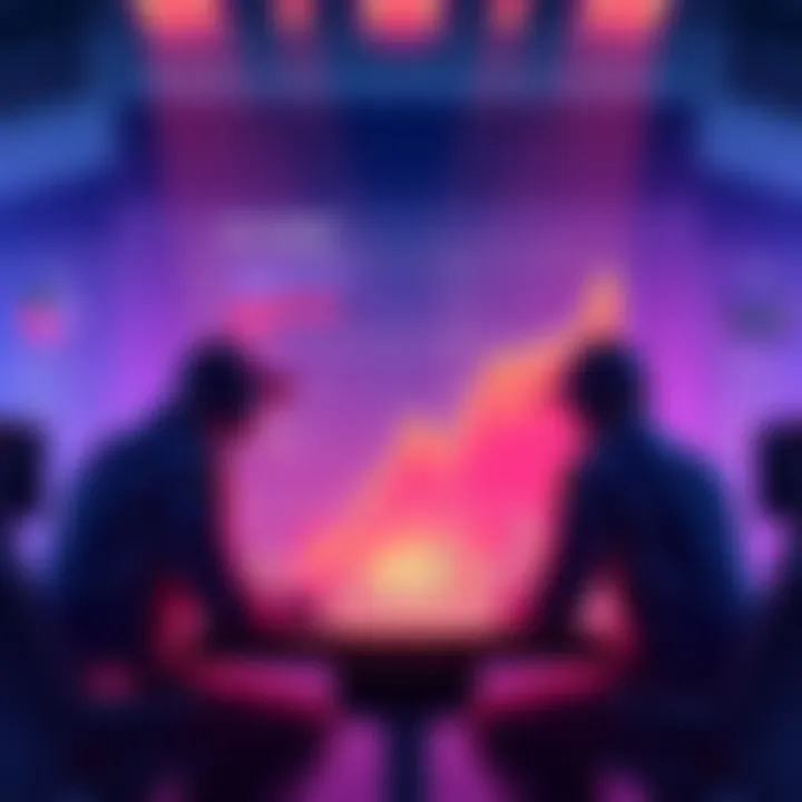 ARC Raiders Update Announcement Graphic showing a team of developers discussing game updates with charts and community feedback in the background.