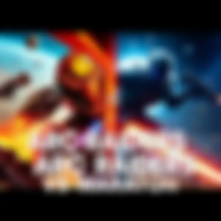 Arc Raiders vs Marathon A split image showing characters from Arc Raiders on one side and Marathon on the other, illustrating the competition between the two games.