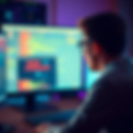 A frustrated person staring at a computer screen displaying an error message, symbolizing server issues at ARC