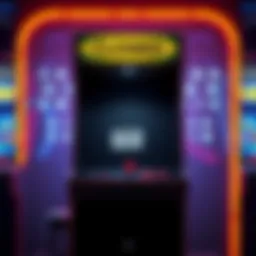 Arcade1Up Closure Announcement An empty arcade cabinet with a notice of Arcade1Up's closure, symbolizing the impact on gaming fans.