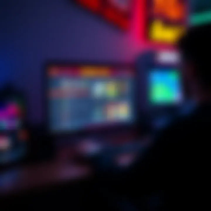 A person arranging arcade game files on a computer screen for FinalBurn Neo