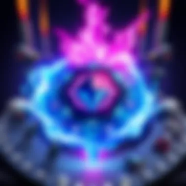 Arcane Hot Shot Overview A visual representation of Arcane Hot Shot item surrounded by gaming elements like Mesa and Nova characters.