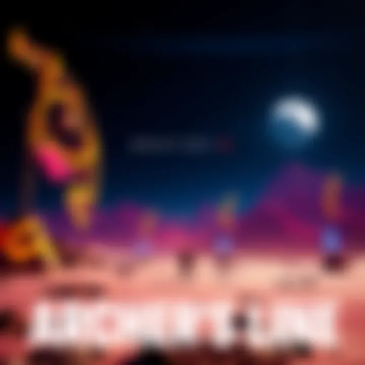 A vibrant 4K HDR view of Archer's Line on the Moon in Destiny 2, showcasing bright colors and stunning details captured on PS5 Pro.