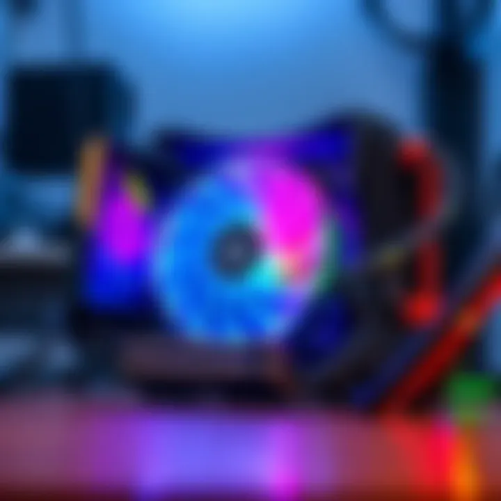 A builder struggles to fit the Arctic Liquid Freezer III Pro A-RGB cooler due to large M.2 heatsinks on the ASUS X870 E motherboard.