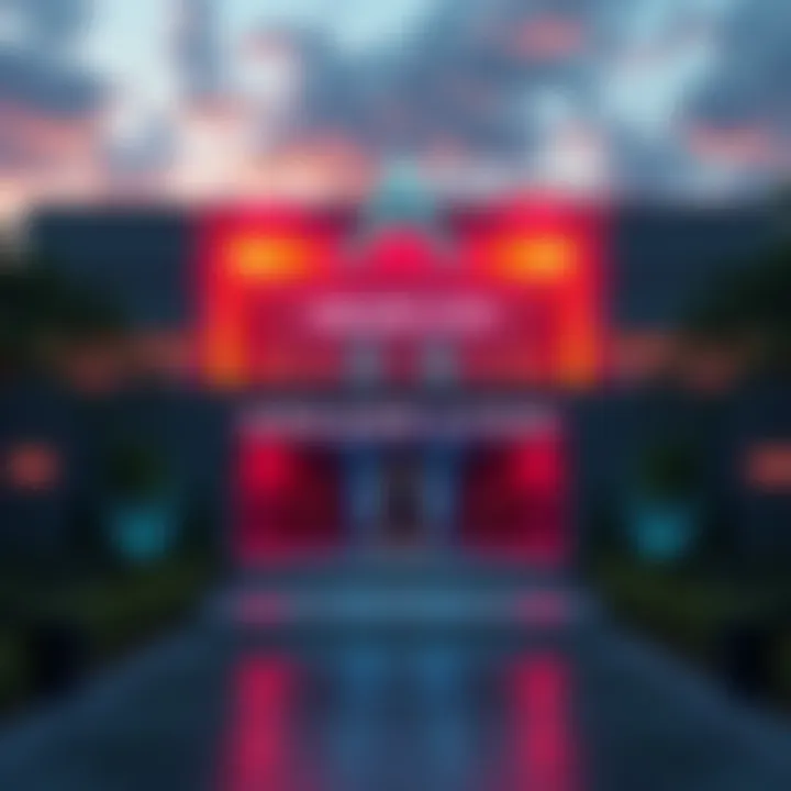 Arkane Lyon Studio Building Exterior view of Arkane Lyon studio, showcasing its modern architecture and logo, symbolizing the gaming industry