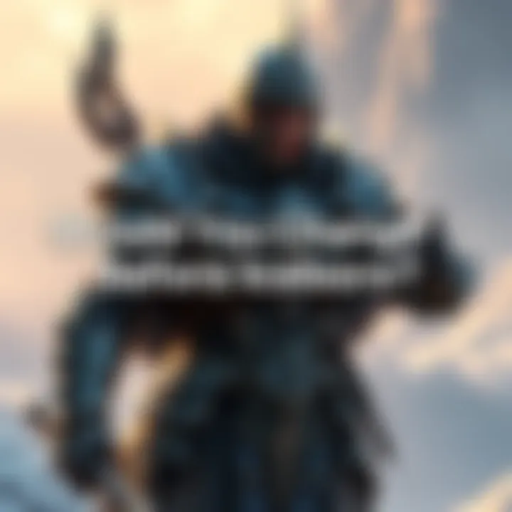 A player character in a fantasy setting changing armor to prepare for new challenges in Iceborne