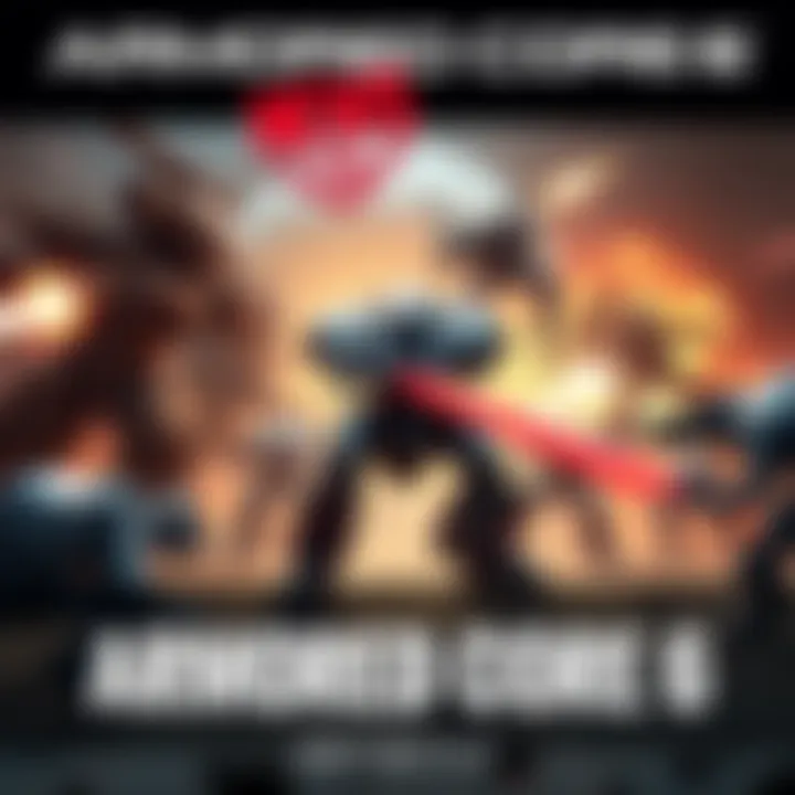 A fierce mech battle scene with customizable robots in action, showcasing intense combat and a futuristic setting inspired by intergalactic conflicts.