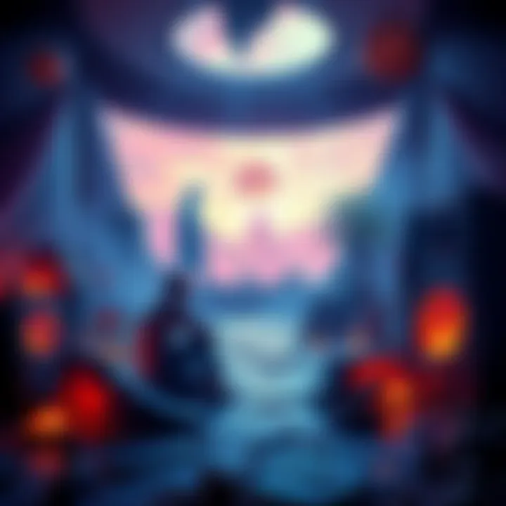 A creative scene depicting themes from 'Reaper By Me' with various artistic elements like colors and shapes.