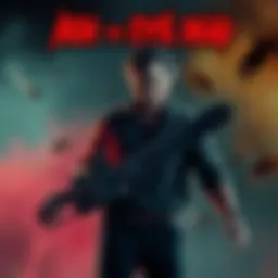 A scene featuring Ash Williams with his signature chainsaw, surrounded by dark mist and eerie atmosphere, representing mixed fan reactions.