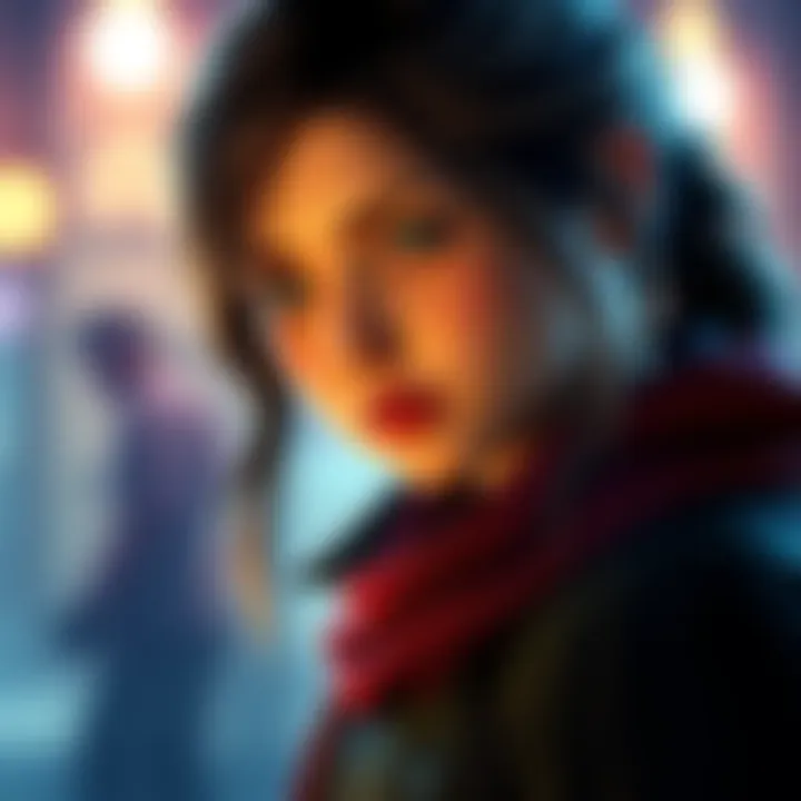 Ashley, a character from Until Dawn, showing kindness and determination, making a tough choice in a tense moment.