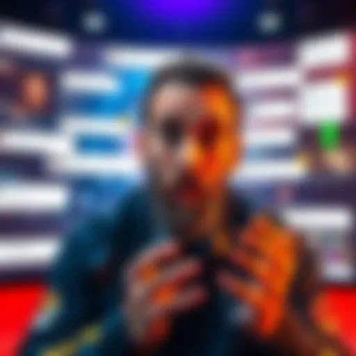 Asmongold on Stream Asmongold discussing his controversial views on Islamophobia with a serious expression, surrounded by chat comments and reactions on screen.