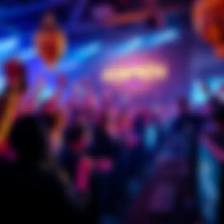 Aspen FPS Streamer Nomination Celebration Aspen is celebrating their nomination for FPS Streamer of the Year with fans and supporters in a lively gaming atmosphere.