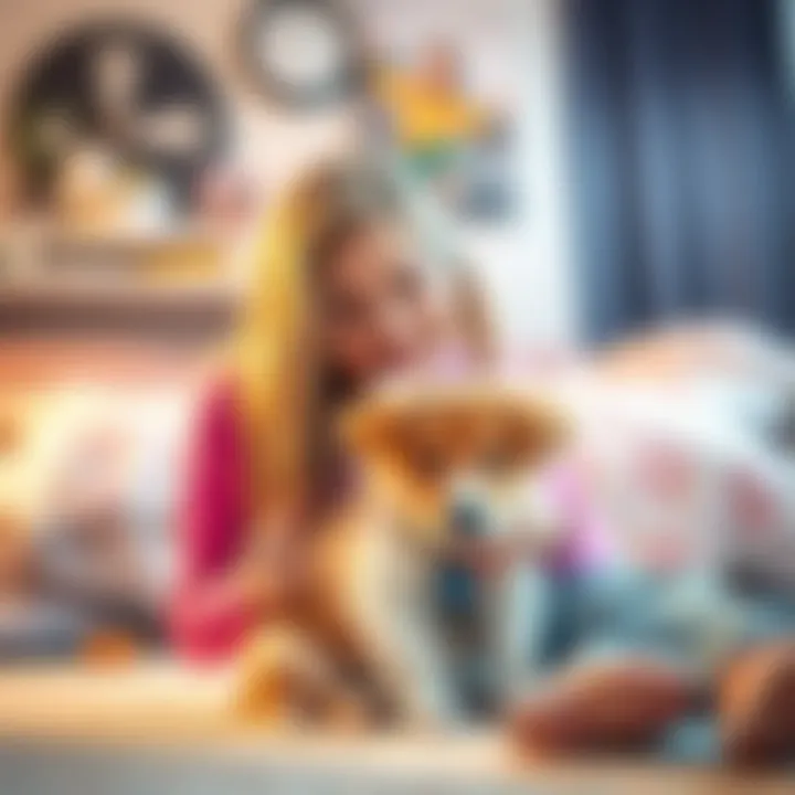 Streamer Aspen Kartier happily playing with her puppy, reassuring fans of their bond and well-being.